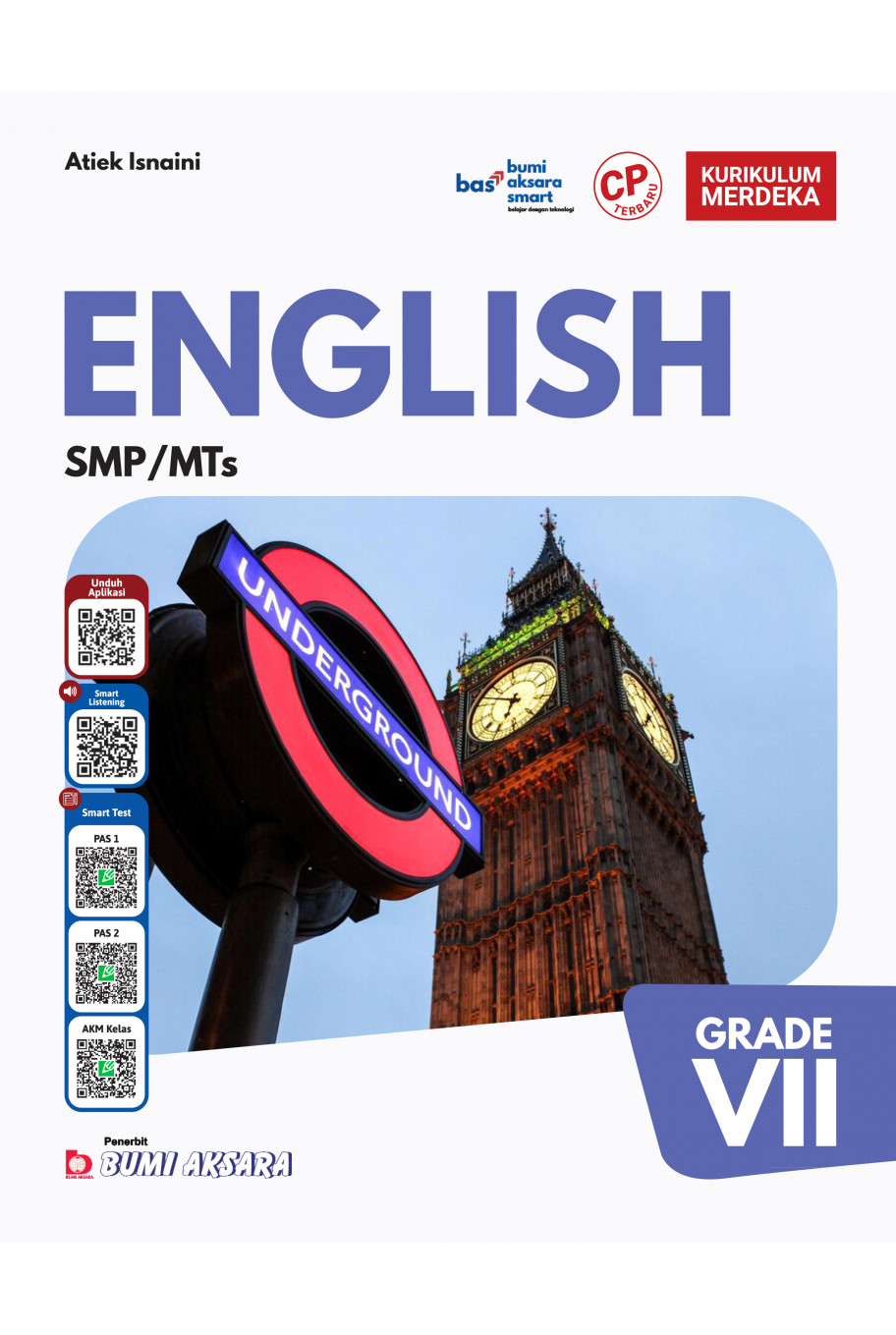 English SMP/MTs Grade VII [Kurikulum Merdeka CP Baru]